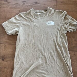 The North Face Men's Beige Short Sleeve Tee